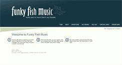 Desktop Screenshot of funkyfishmusic.com